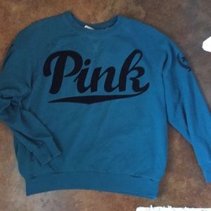 Blue VS PINK pullover sweater with pockets. GWP